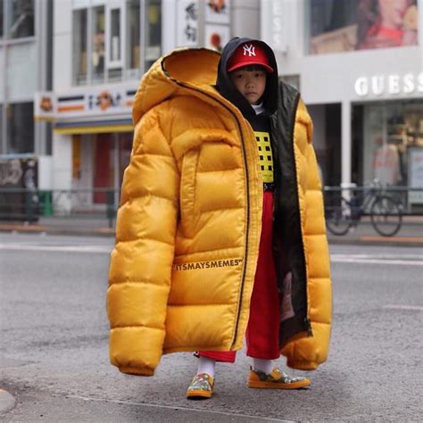 giant puffer jacket meme.